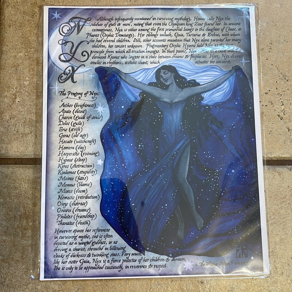 Nyx Witches Moon Art